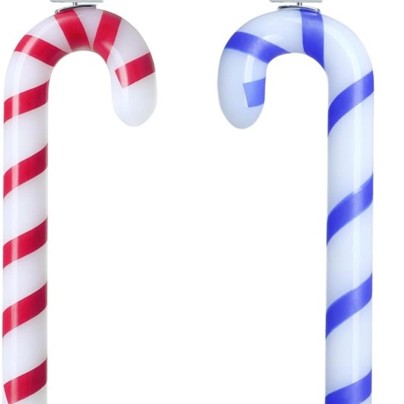 Crystal Candy Cane Christmas Decorations - Christmas Tree Ornaments Pendant - Picture 3 of 6